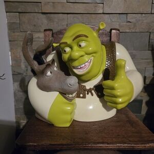 Dreamworks Shrek and Donkey Talking Cookie Jar